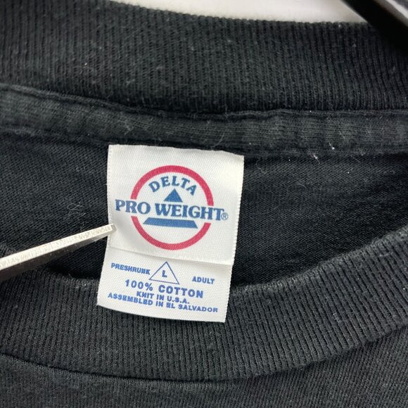 SeaWorld Whale Tail Y2K Black T-Shirt Medium Tee - Picture 4 of 14